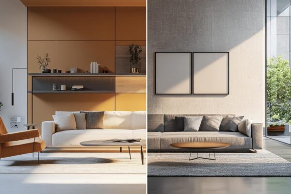 Design d’intérieur : l’évolution des codes entre style moderne et contemporain