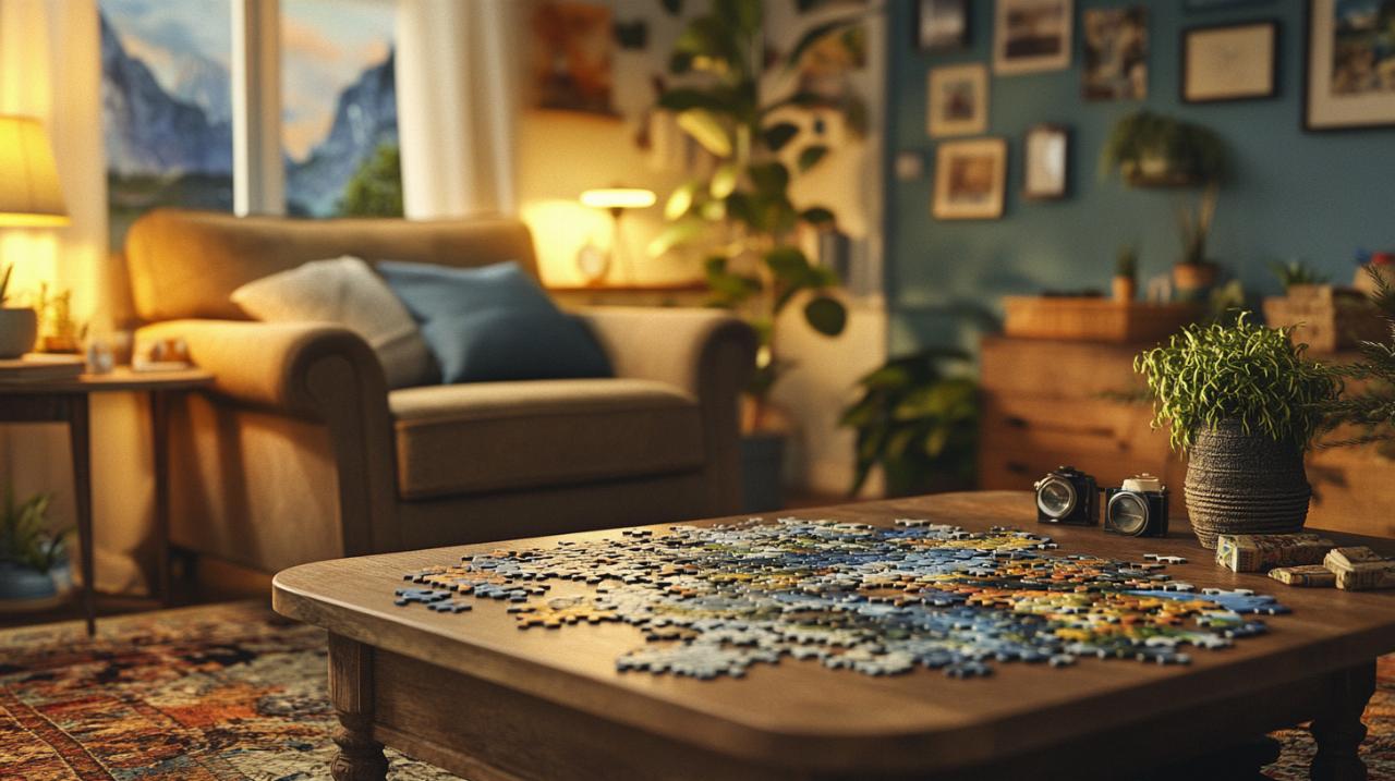 Puzzle photo : une activité créative qui mêle jeu et émotion